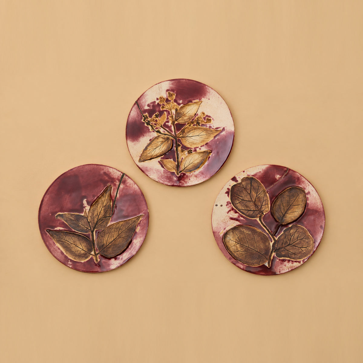 Livra - The Mulberry Leaf - set of 3 pcs
