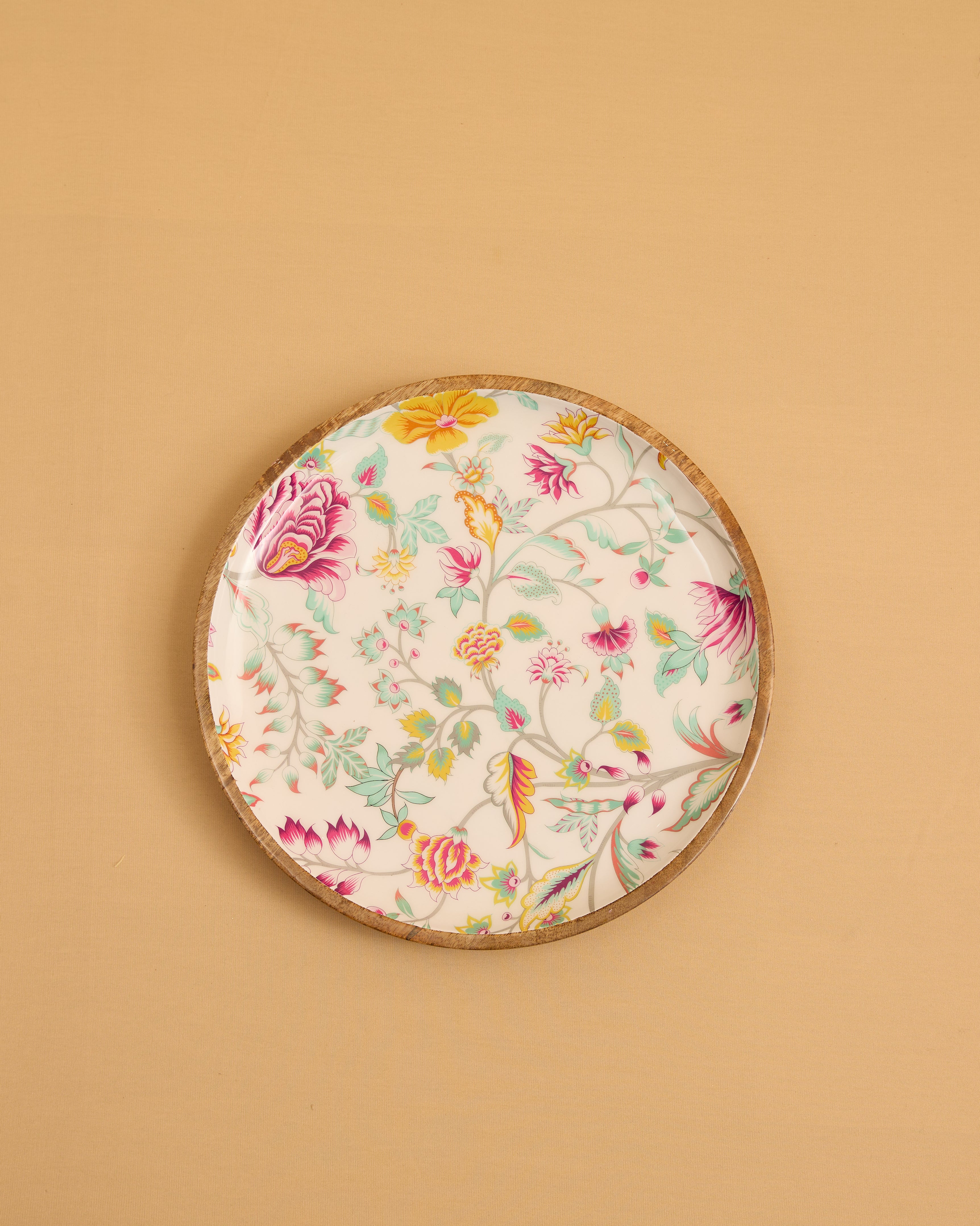 Gulmohar Round Platter