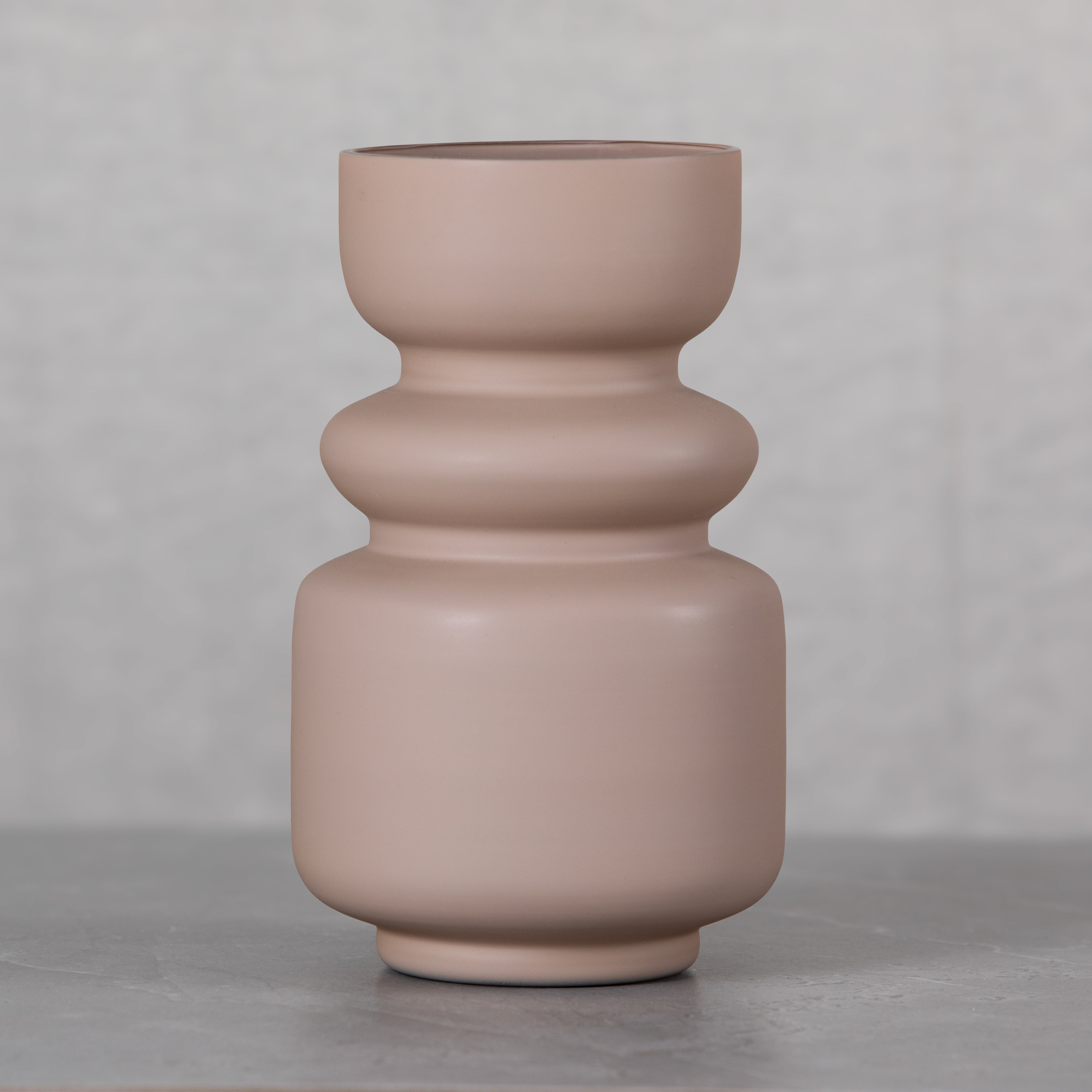 Florina  Taupe Vase