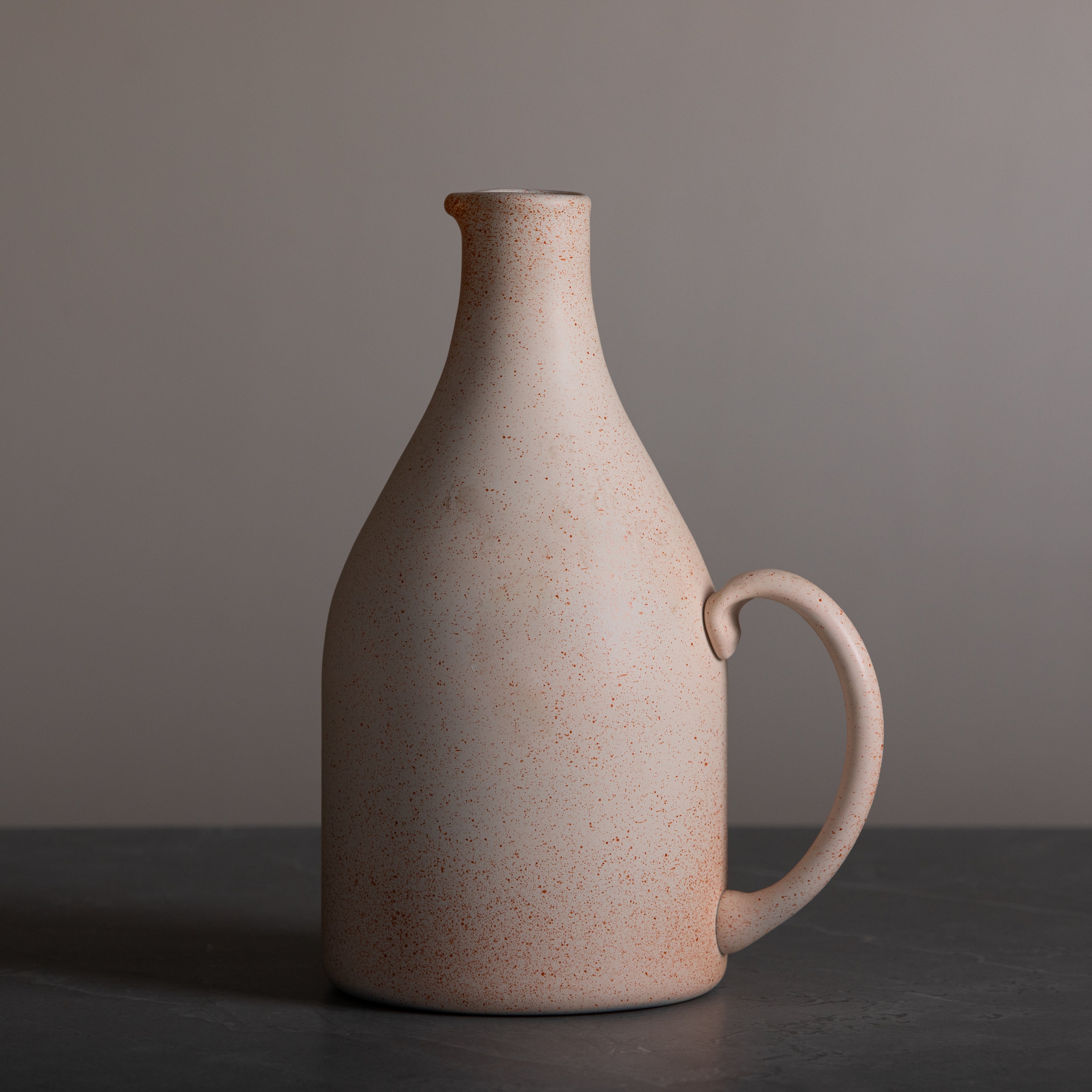 Pitcher Sabi White Vase