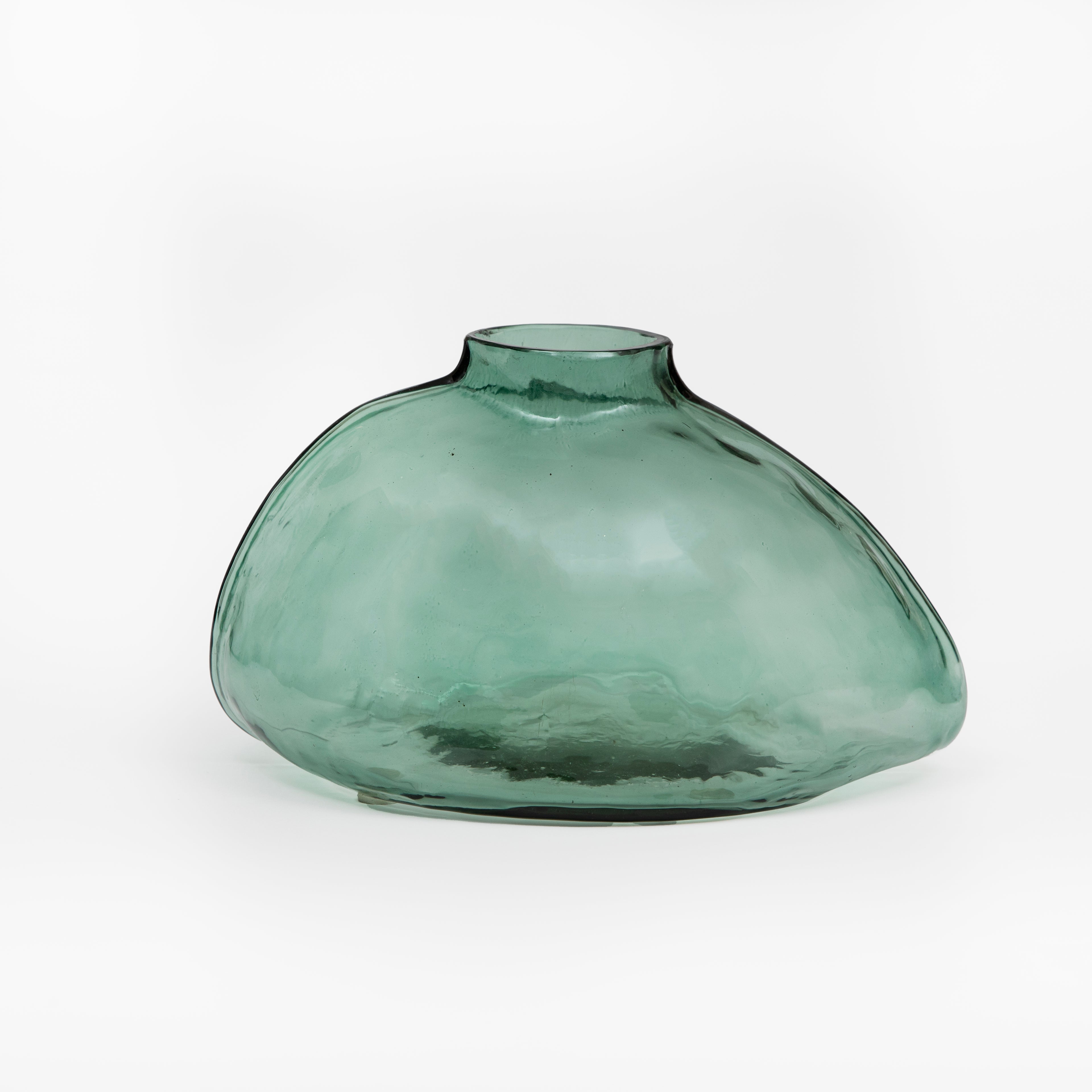 Sabi Teal Vase
